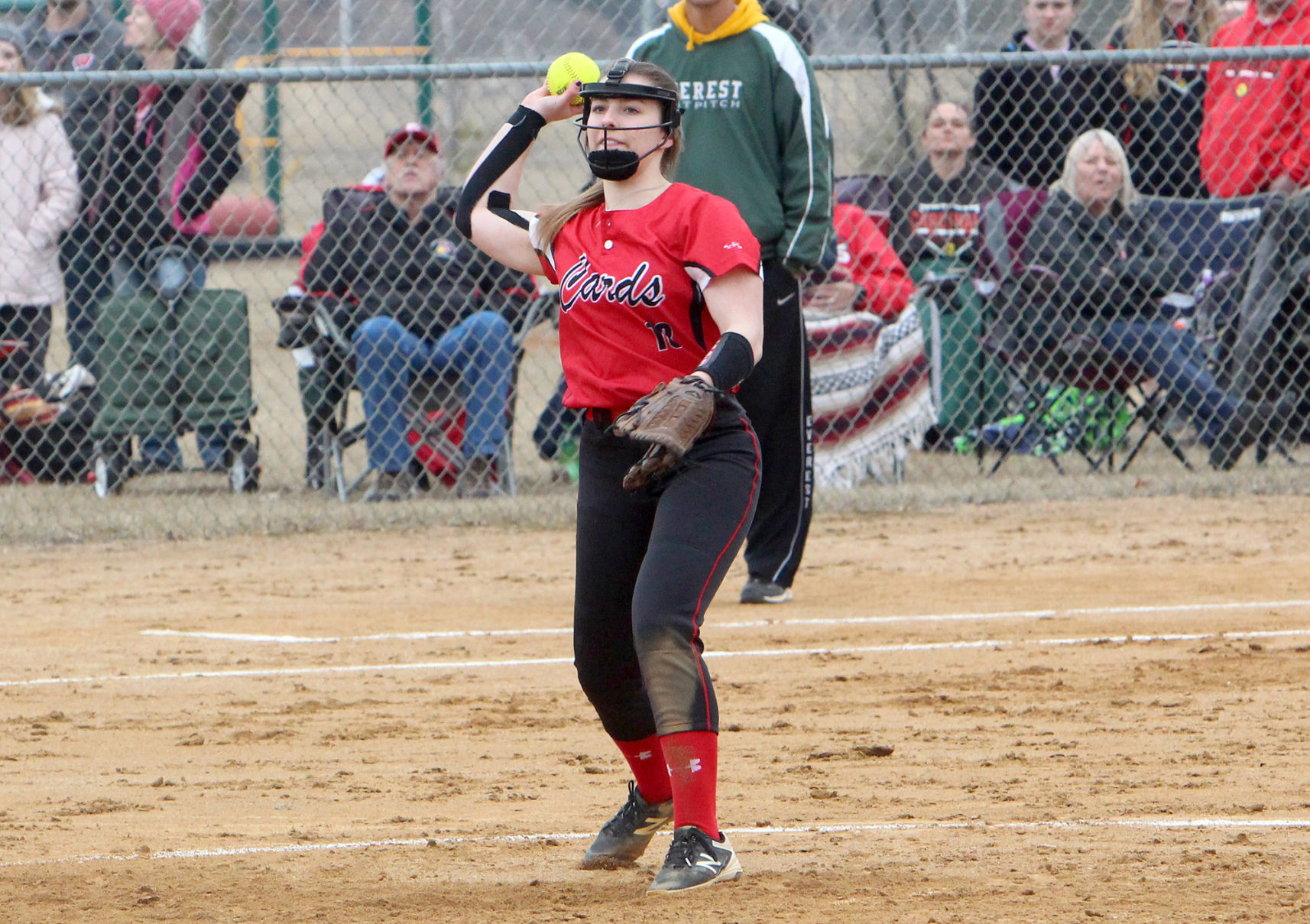 D.C. Everest at Chi-Hi softball 4-5-19